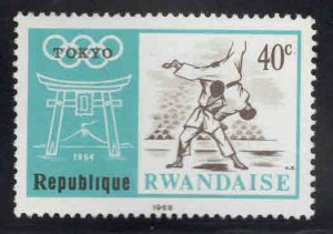 RWANDA Scott 267 Olympic stamp