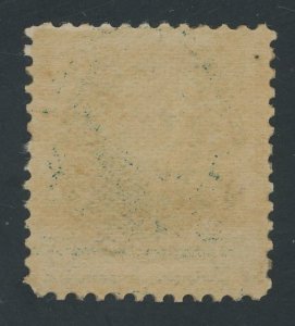 USA 226 - 10 cent Webster - F/VF Mint hinged disturbed (sweated) gum