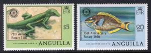 Anguilla 389-390 Rotary MNH VF