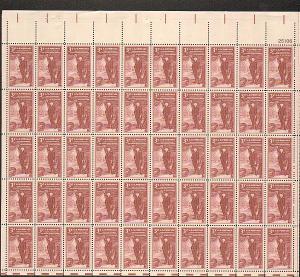 US #1064 Mint Sheet Pennsylvania Academy 