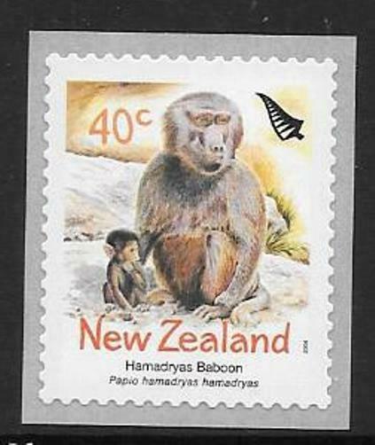 NEW ZEALAND SG2671 2004 ZOO ANIMALS S/A MNH