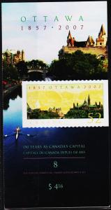 Canada.2007 Booklet.  Unmounted Mint