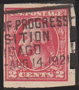 # 534b Used Carmine George Washington