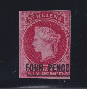 St. Helena, Scott 10 (SG 5), MLH, four margins, w/ 1999 Holcombe opinion