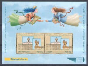 2006 San Marino The Two Republics Philatelic Exhibition Joint Issue