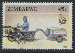 Zimbabwe  SG 783  SC# 629 Used Motorcycle  see detail and scan