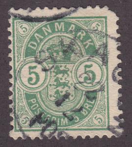 Denmark 43 Numeral Issue 1895