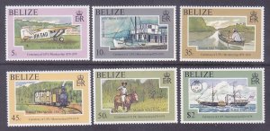 Belize 410-15 MNH 1979 Various Types of Mail Delivery Service Full set of 6