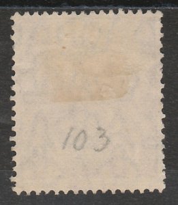 AUSTRALIA 1926 KGV 41/2D SMALL MULTI WMK PERF 13.5 X 12.5 USED