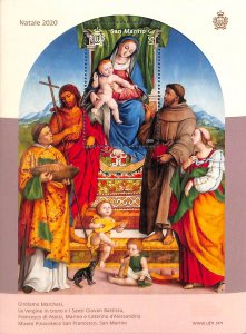 San Marino 2020, Christmas s/s, MNH