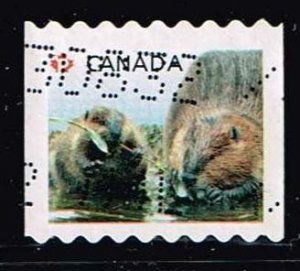 Canada 2014,Sc.#2711 used, North American Beaver (Castor canadensis)