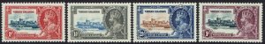 BRITISH VIRGIN ISLANDS 1935 KGV SILVER JUBILEE SET