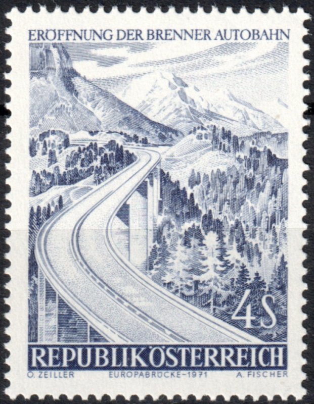 Austria #907  MNH - Europa Bridge (1971)