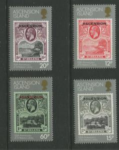 Ascension - Scott 345-348 - General Issue -1984 - MNH - Set of 4 Stamps