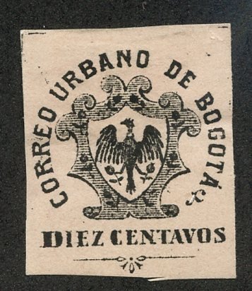 Colombia- City of Bogota, Scott #LX3, Unused, Hinged