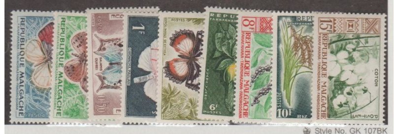 Madagascar - Malagasy Republic Scott #306-315 Stamp - Mint NH Set