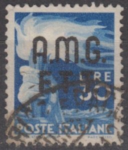 Italy Trieste AMG FTT Scott #17 1948 Used
