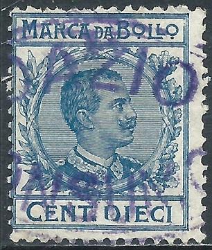 Italy, 10c, Revenue Stamp, Used