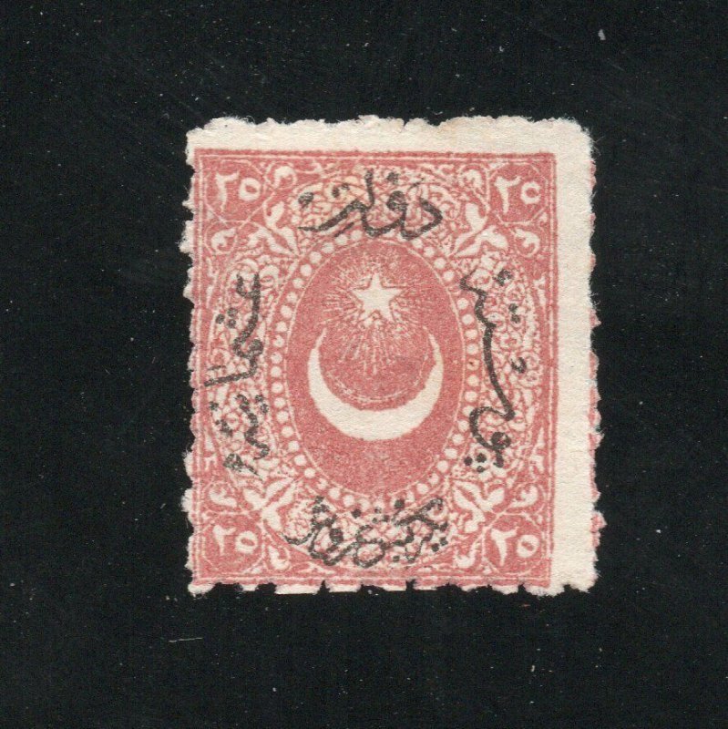 Turkey - Sc# 34 Mint no gum / Signed ?   -   Lot 0320121