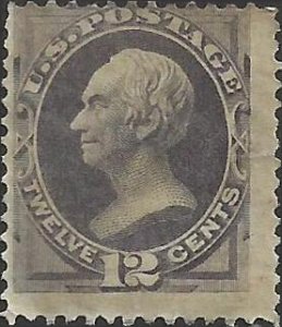 # 151 Dull Violet Mint No Gum Fault Henry Clay