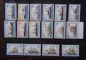 Falkland Islands 1978 Mail Ships set complete to £3 (2) MNH 