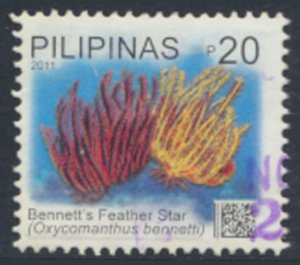 Philippines  SC# 3398   Used  Marine Life  see details & scans