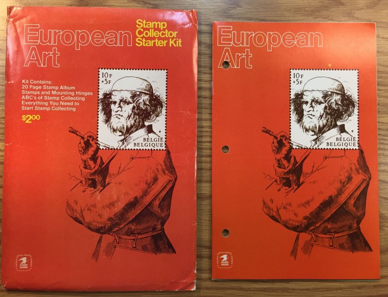 USPS European Art Stamp Collector Starter Kit