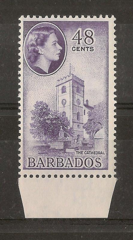 Barbados 1956 QEII 48c SG298 MNH