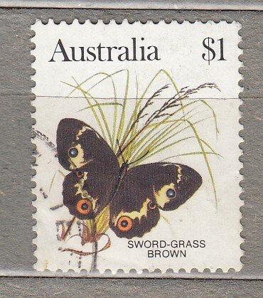 AUSTRALIA Butterfly 1$ Used(o) #HS384