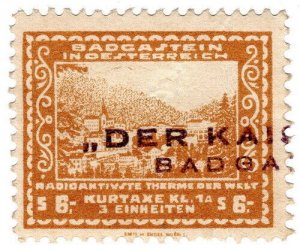 (I.B) Austria/Hungary Revenue : Treatment Fee 4.50s (Badgastein)