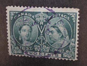 Canada Stamp Scott 52 Queen Victoria 1897 Used  T20719