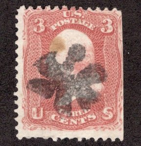 US #88 Three Cent Washington  *Minor Fault* ~jm-0201