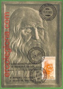 32575 - ITALY - MAXIMUM CARD - 1953-