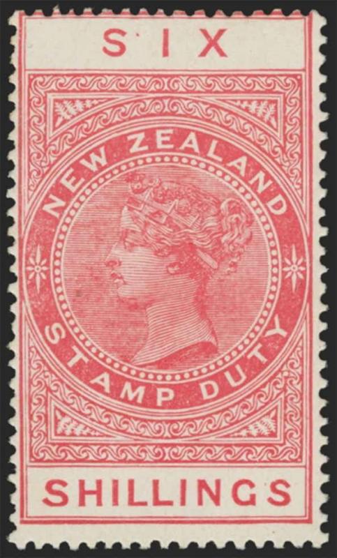 New Zealand Scott AR37 Variety 4 Gibbons F136 Mint Stamp