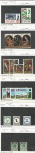 Gibraltar, Postage Stamp, #165//368, J4-J6, MR1 Mint NH & LH, JFZ