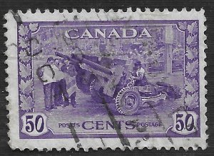 Canada #261 50c Munitions Factory