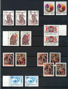 POLAND 1998 Sheets Wildlife Sport MNH Used (Appx 90+ Items) (DD477