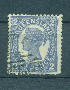 Queensland sc# 114 (2) used cat value $7.50