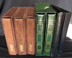 Seven Ring Binders & 5 Slipcases.7.5kg(K34)