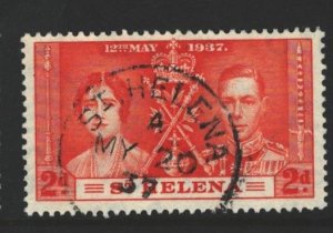 St Helena Sc#116 Used