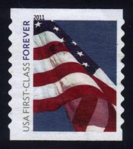 US #4489 Flag, used (0.25)