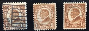 US #582 Used LOT