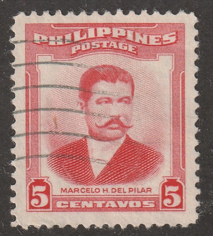 Philippines stamp, Scott#592, used, hinged, M.D. Pilar, #592