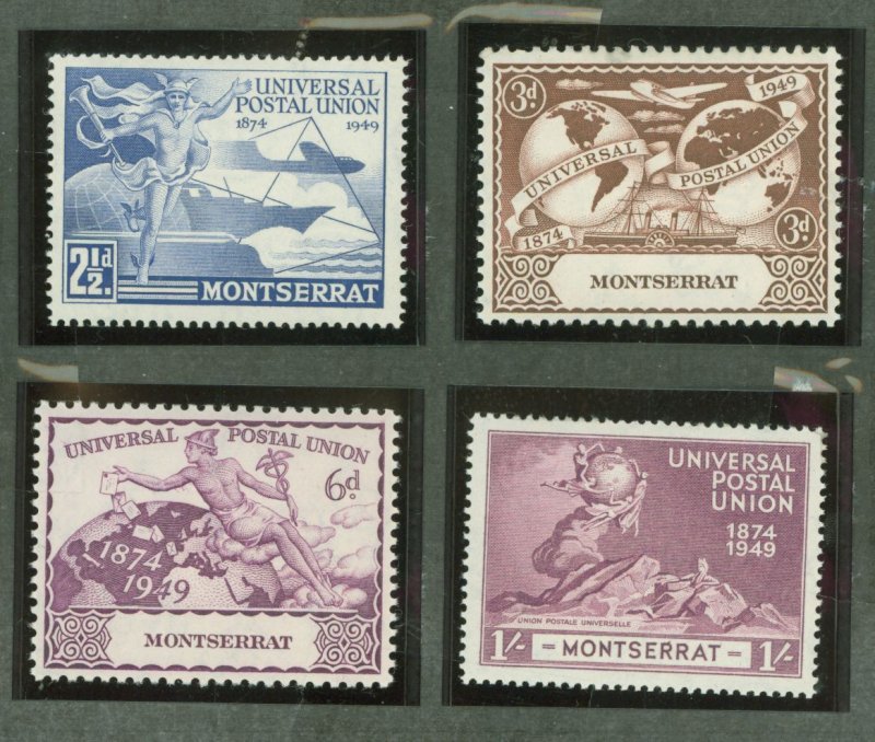 Montserrat #108-111 Mint (NH) Single (Complete Set)