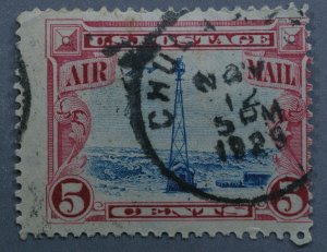 United States #C11 VG Used Dated Cancel NOV 12 5PM 1928/9(?)