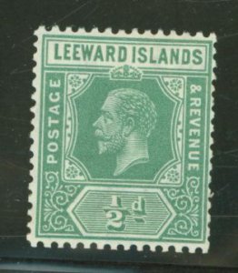 Leeward Islands #62a Unused Single