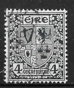 Ireland 112: 4d Coat of Arms, used, F-VF