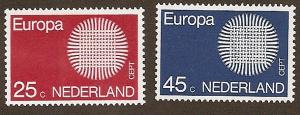 Netherlands   Scott 483-484  MNH  Complete