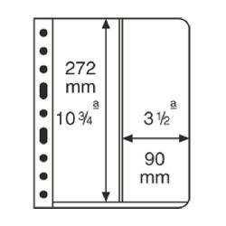 Stocksheets, VARIO, 2 Pocket Vertical, 1 side, Clear, (V2VC)