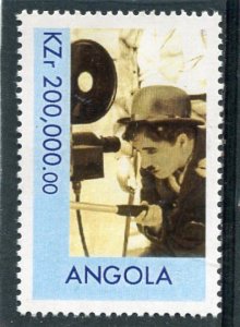 Angola CHARLIE CHAPLIN GREAT PEOPLE 20th.Century Stamp Perforated Mint (NH)